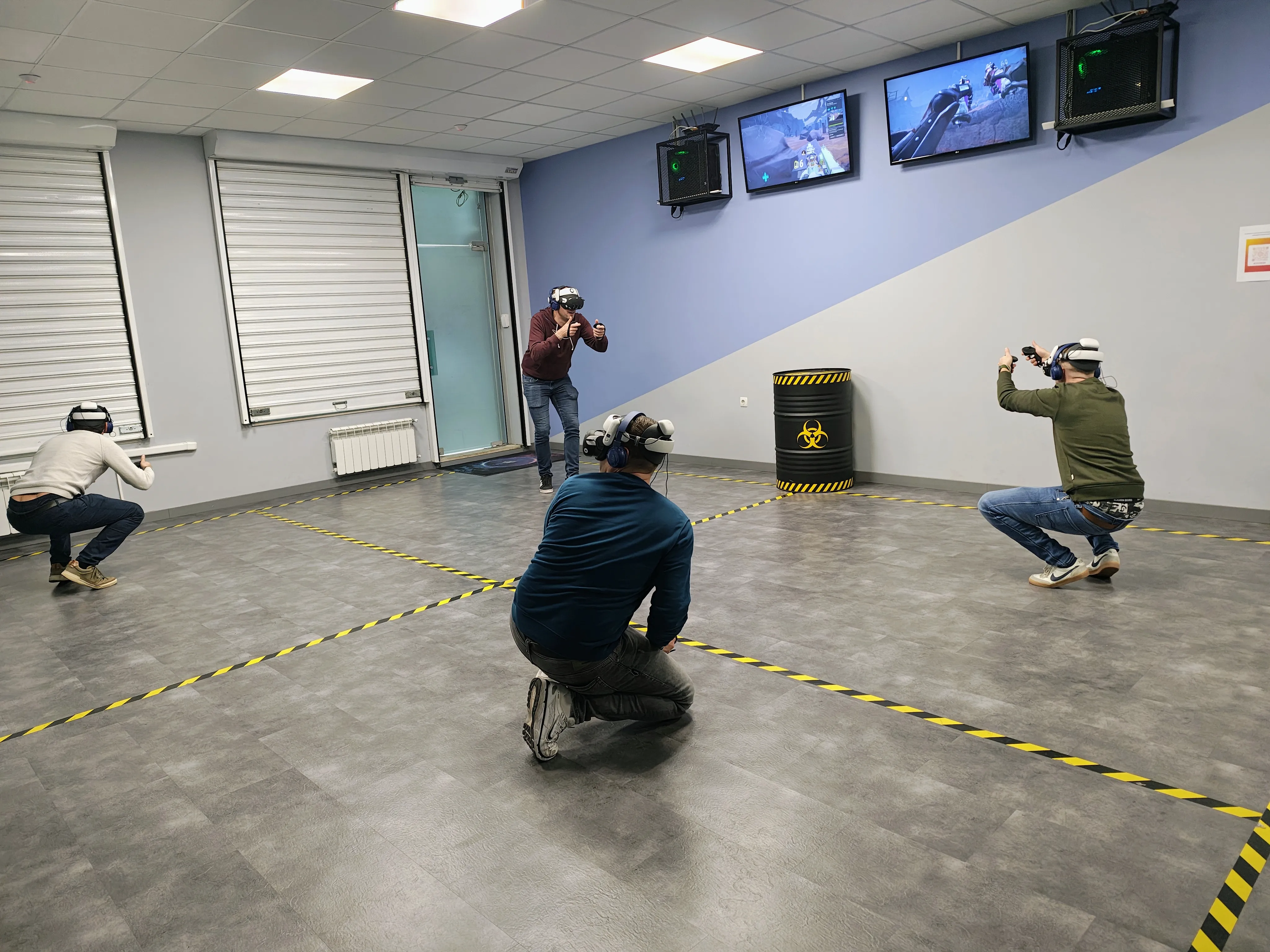 VR тийм билдинг във VRooms София