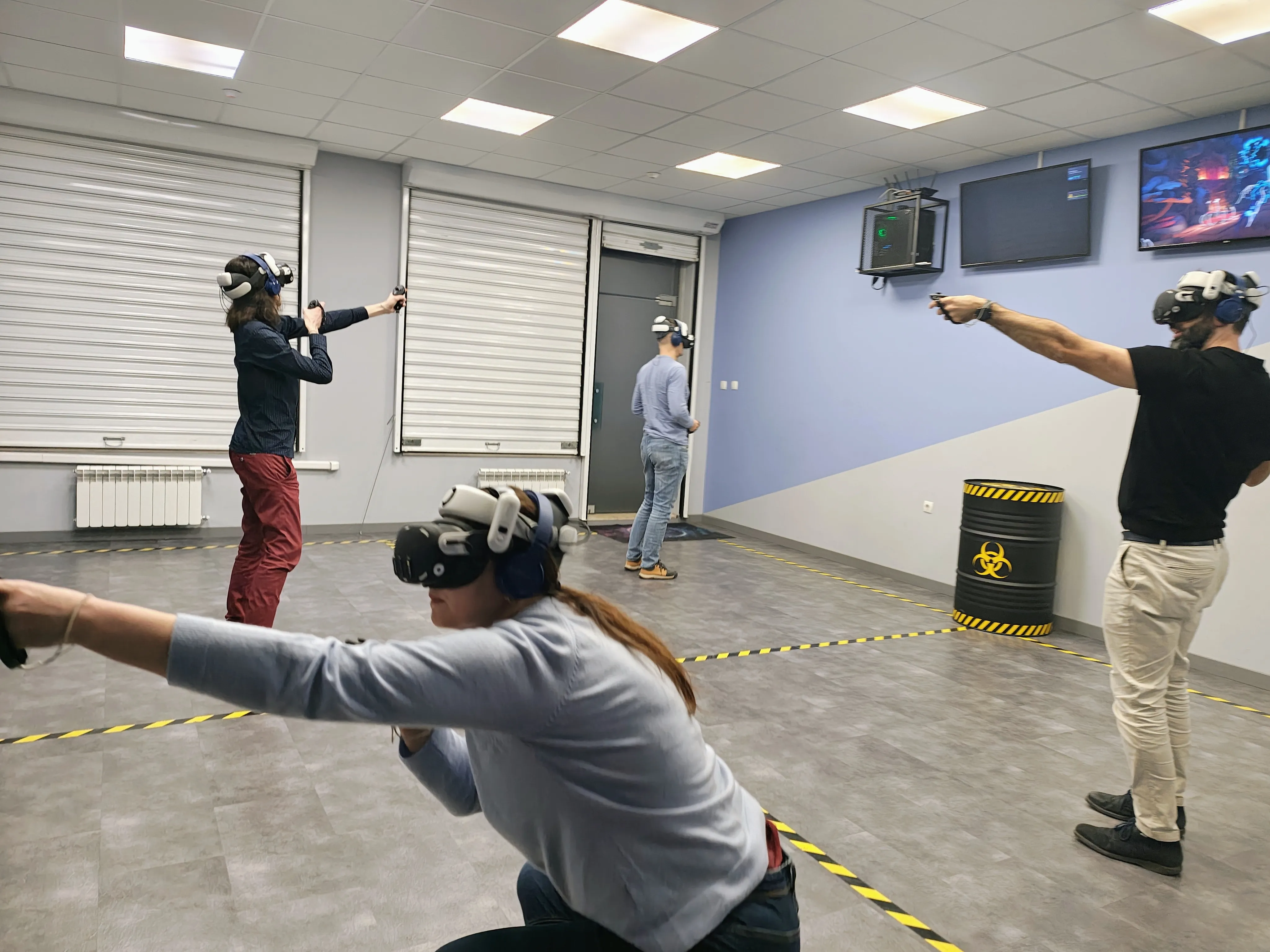 VR тийм билдинг във VRooms София